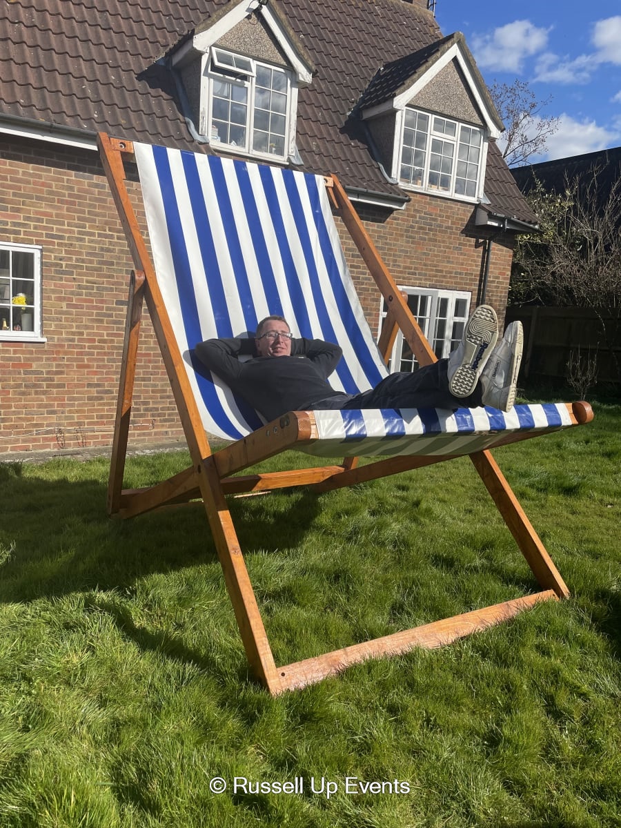 Giant Deck Chairs Beach Chairs Traditional Deck Chair Hire Essex
